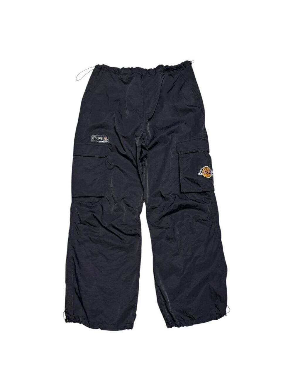 LOS ANGELES LAKERS NBA Activewear Cargo Track Ankle Workout Pants Womens Small